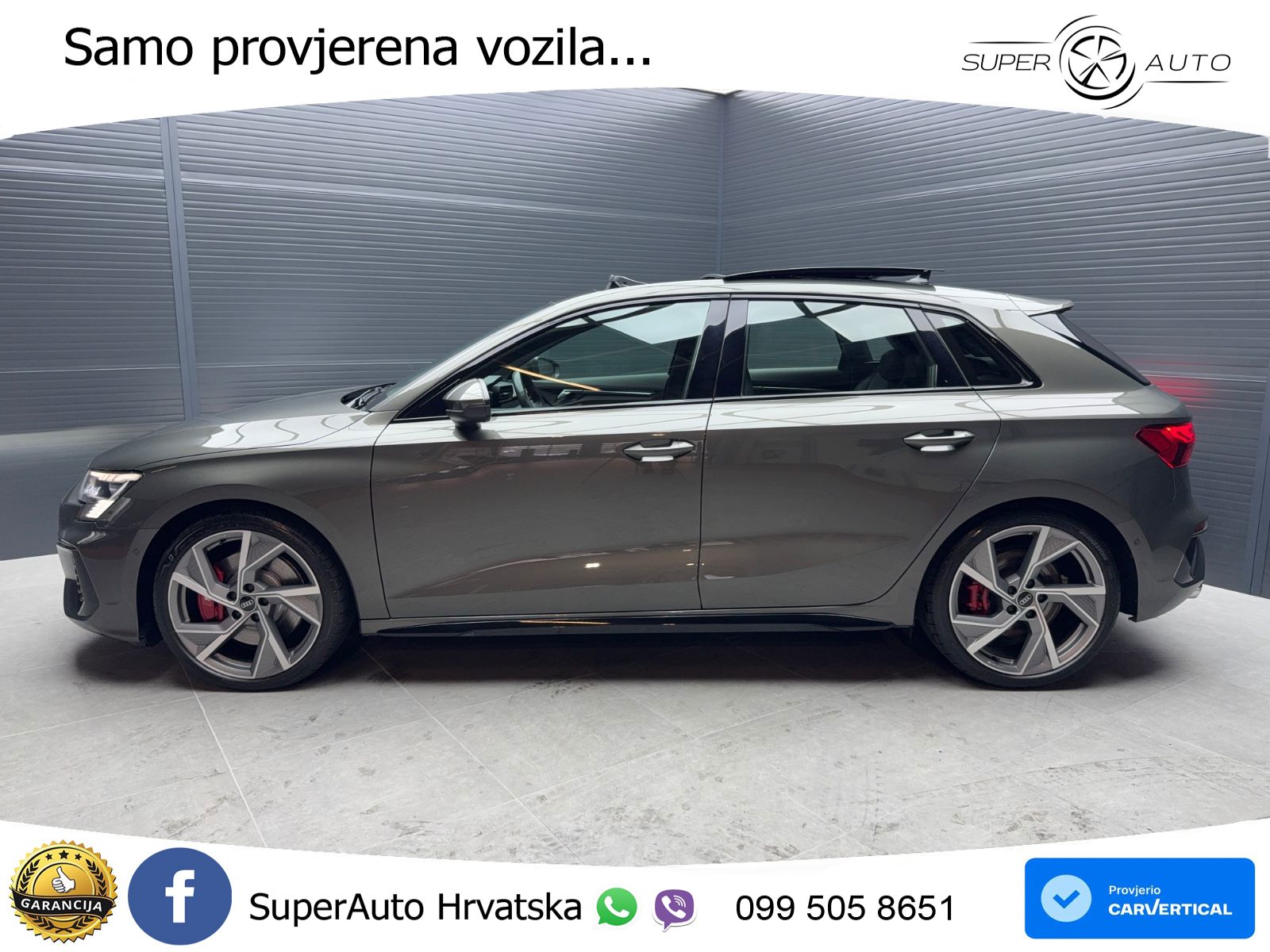 Audi S3 2.0 TFSI (310 KS) quattro S tronic LED+GR SJED+ACC