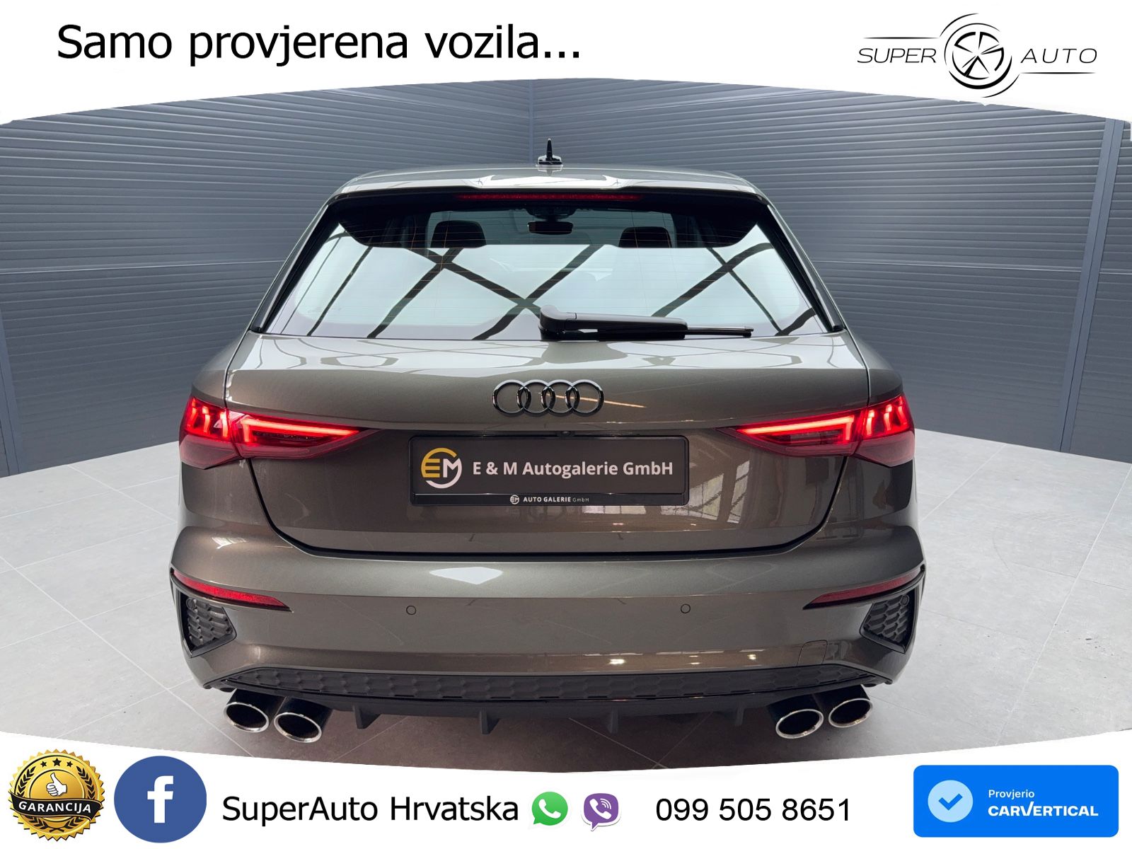 Audi S3 2.0 TFSI (310 KS) quattro S tronic LED+GR SJED+ACC