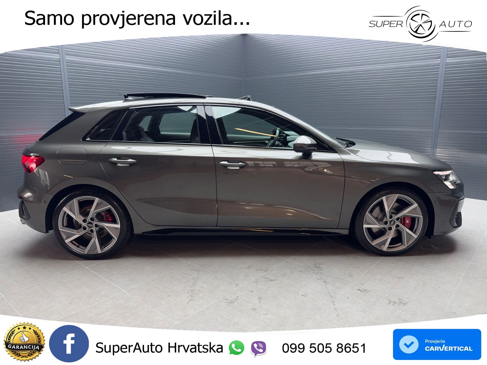 Audi S3 2.0 TFSI (310 KS) quattro S tronic LED+GR SJED+ACC