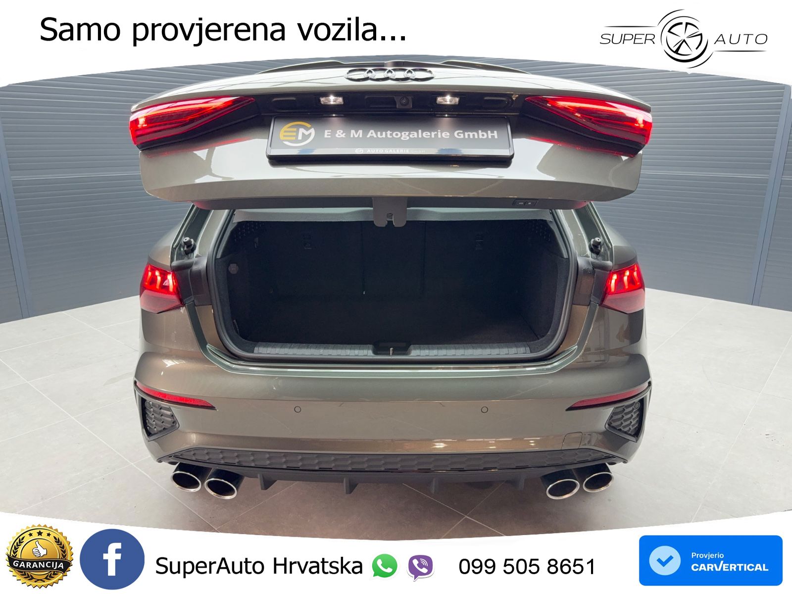 Audi S3 2.0 TFSI (310 KS) quattro S tronic LED+GR SJED+ACC