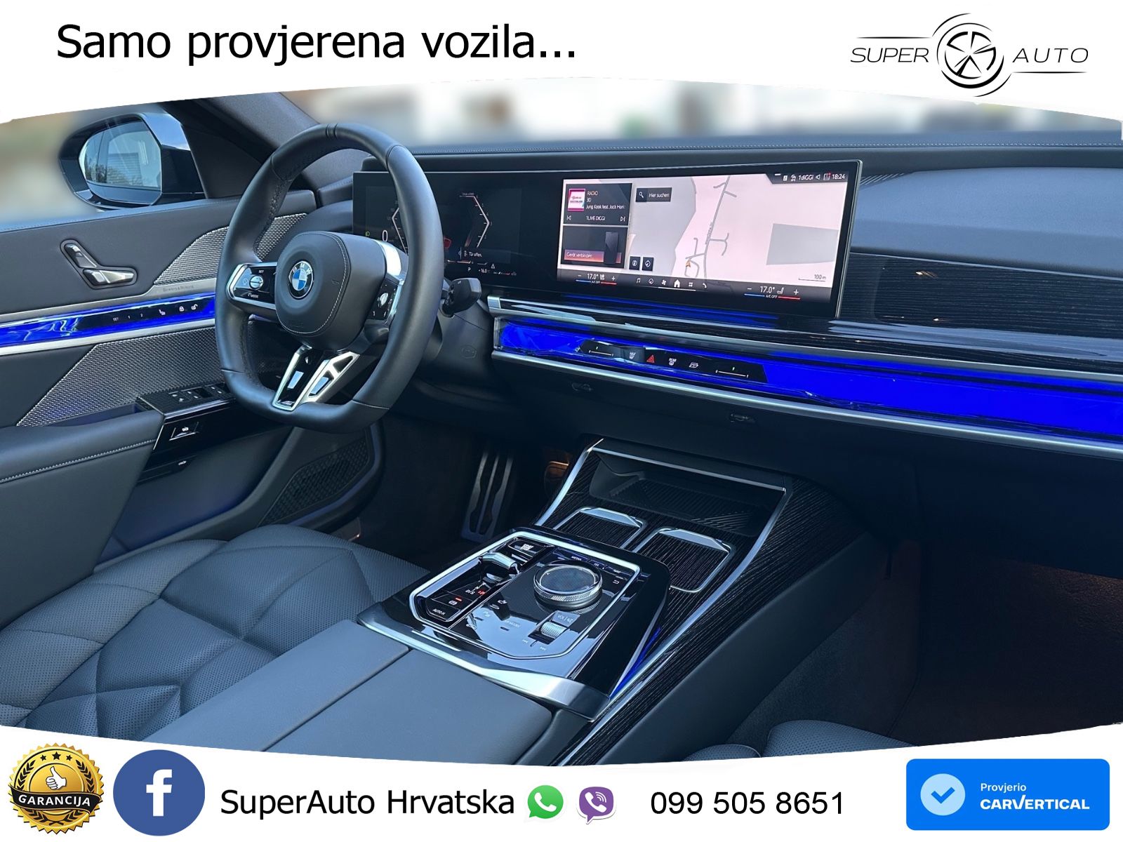 BMW 740d (299 KS) xDrive Steptronic M Sport ACC+HEAD+4xGR SJED+360+PANO