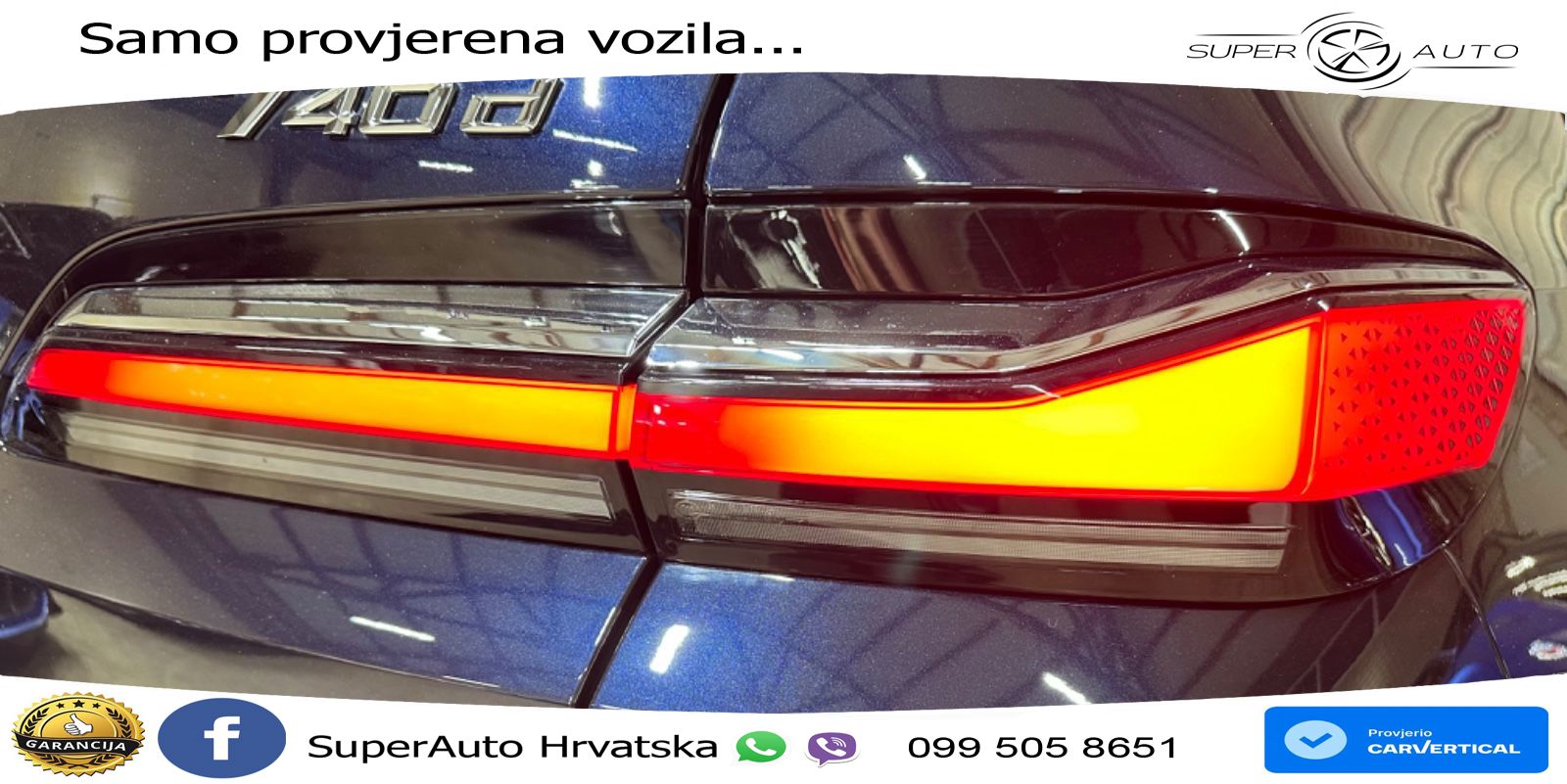 BMW 740d (299 KS) xDrive Steptronic M Sport ACC+HEAD+4xGR SJED+360+PANO