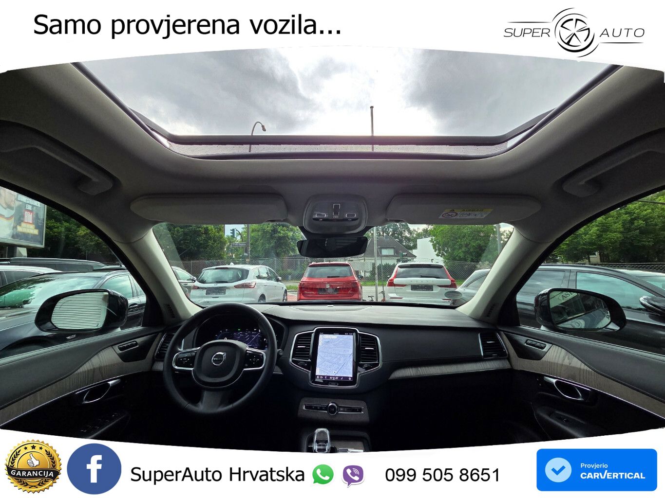Volvo XC90 2.0 B5 Diesel AWD Automatic ZRAČNI+ACC+GR SJED+KAM+PANO