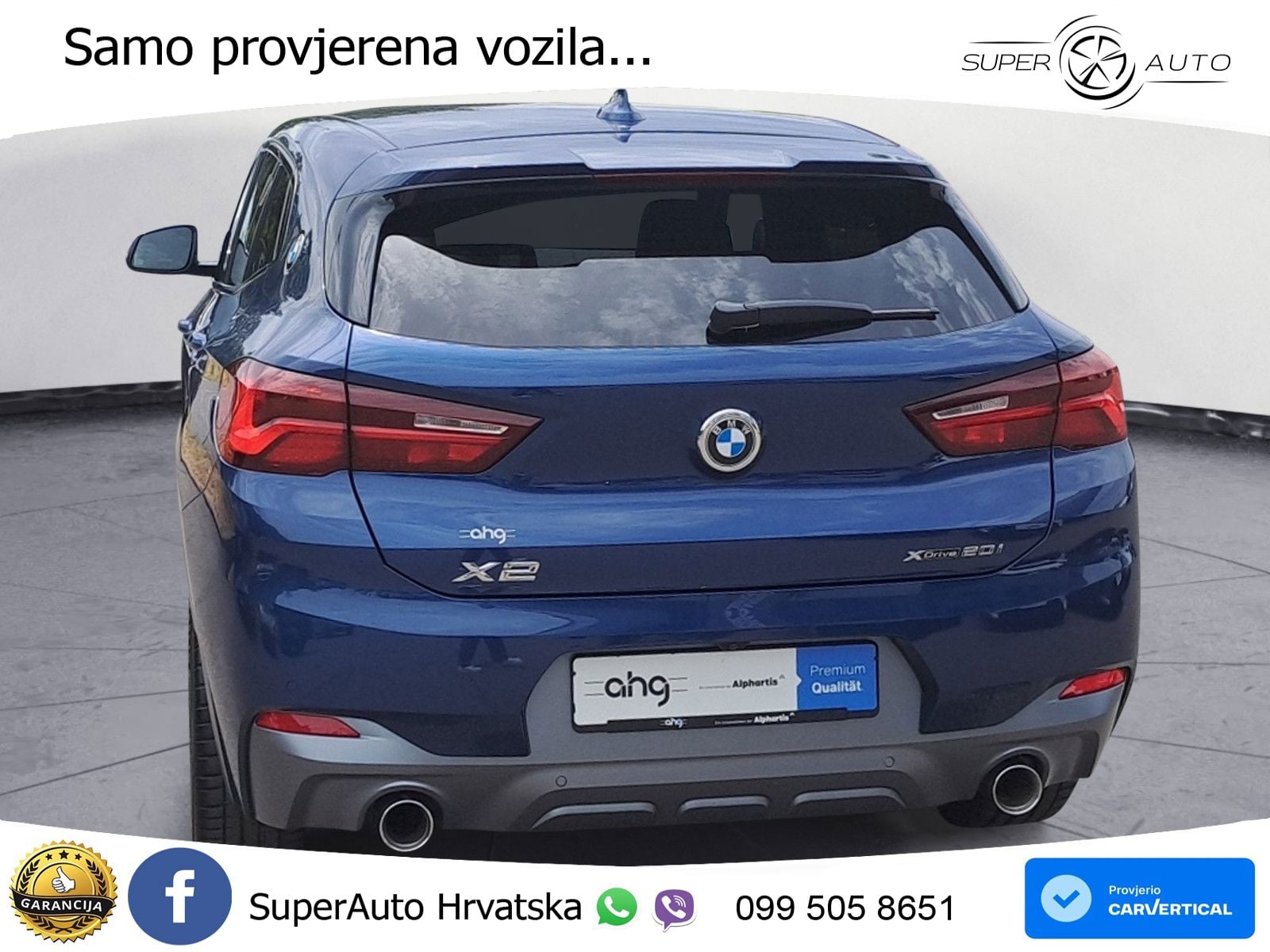 BMW X2 xDrive20i Steptronic M Sport LED+GR SJED+ACC