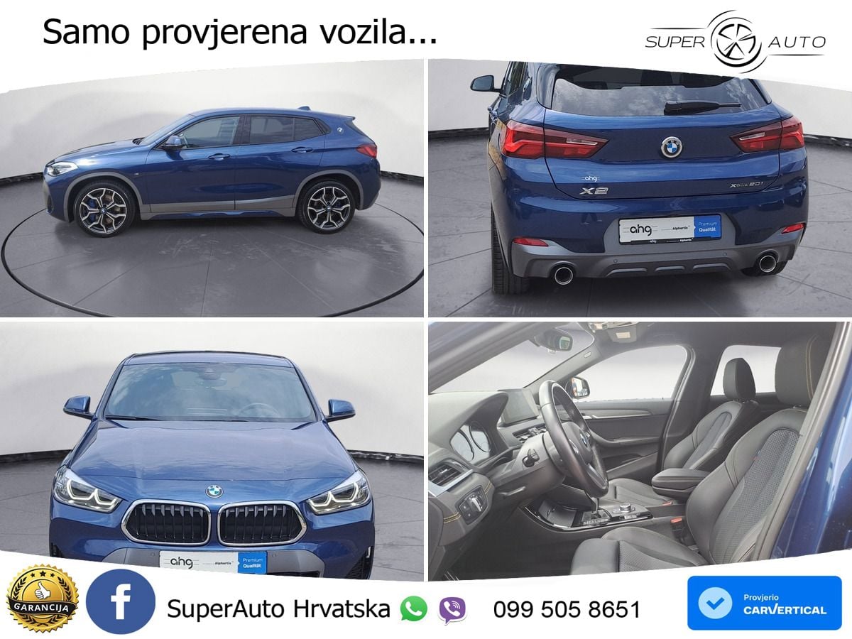 BMW X2 xDrive20i Steptronic M Sport LED+GR SJED+ACC