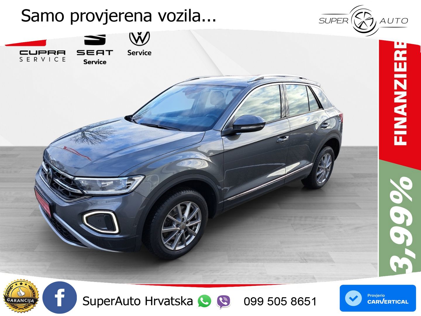 Volkswagen T-Roc I 2.0 TDI (150 KS) DSG LED+GR SJED+ACC