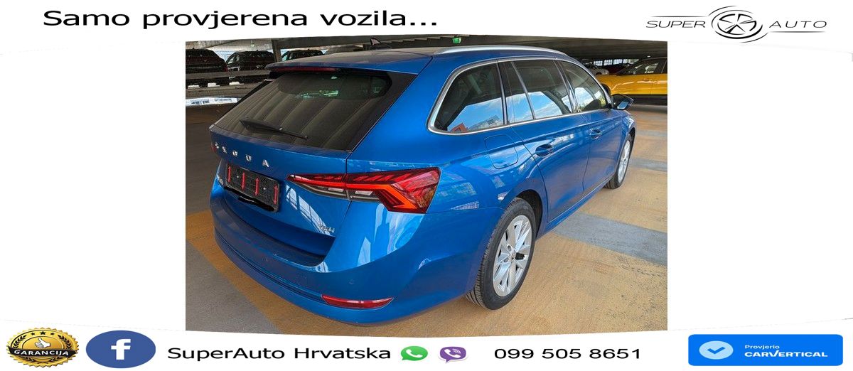 Škoda Octavia Combi 2.0 TDI (150 KS) 4x4 DSG MATRIX+GR SJED+KAM