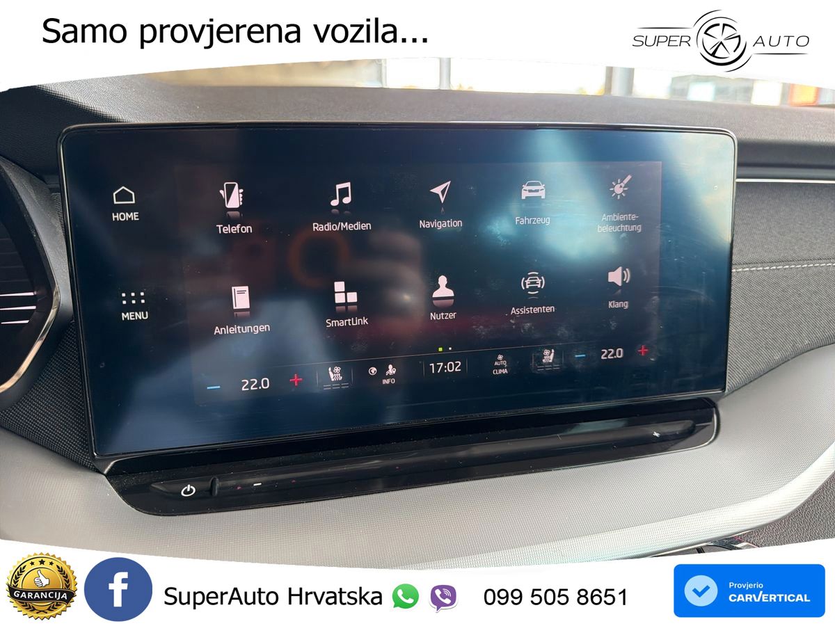Škoda Octavia Combi 2.0 TDI (150 KS) 4x4 DSG MATRIX+GR SJED+KAM