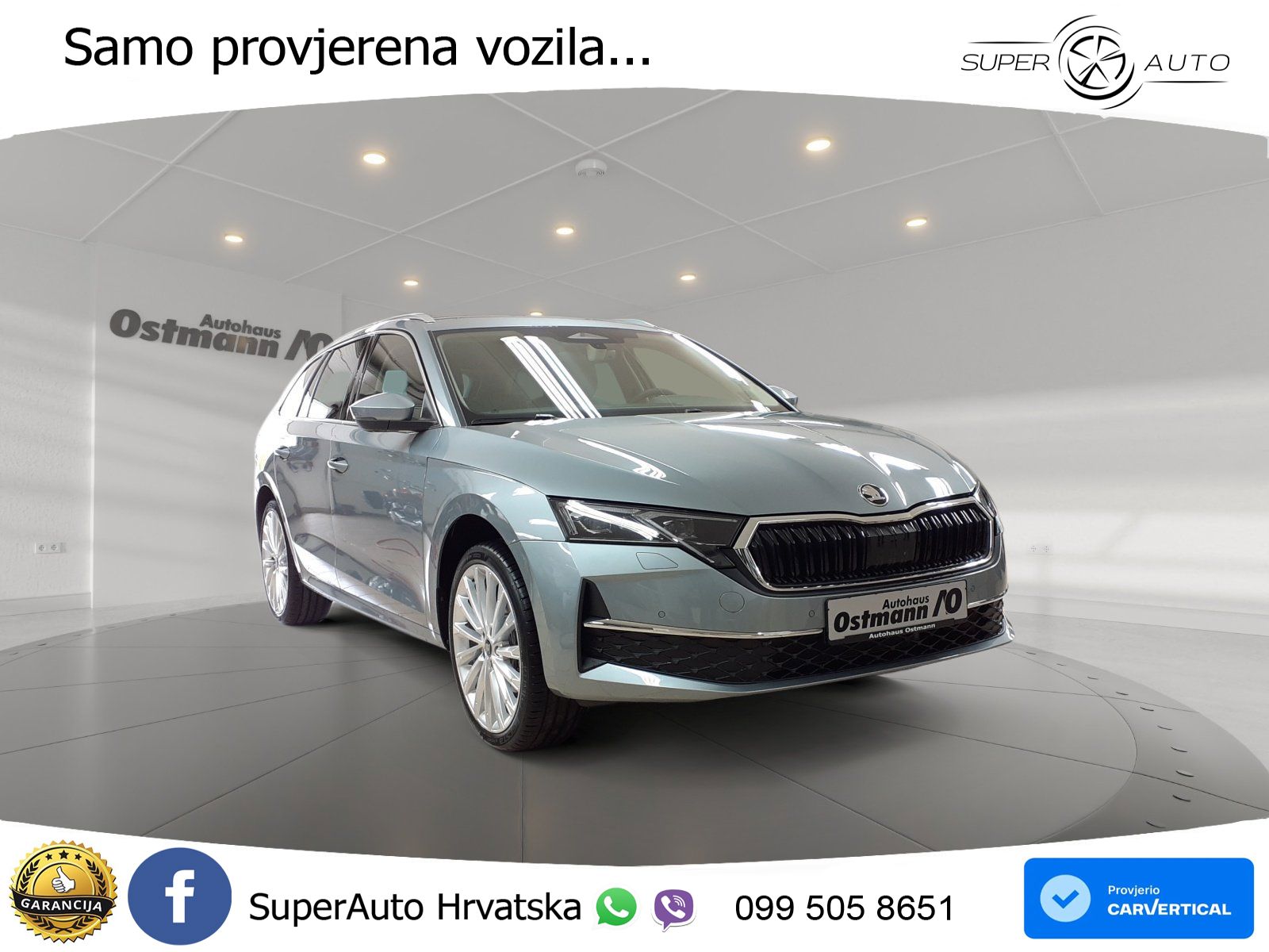 Škoda Octavia Combi 1.5 TSI (150 KS) DSG LED+GR SJED+ACC