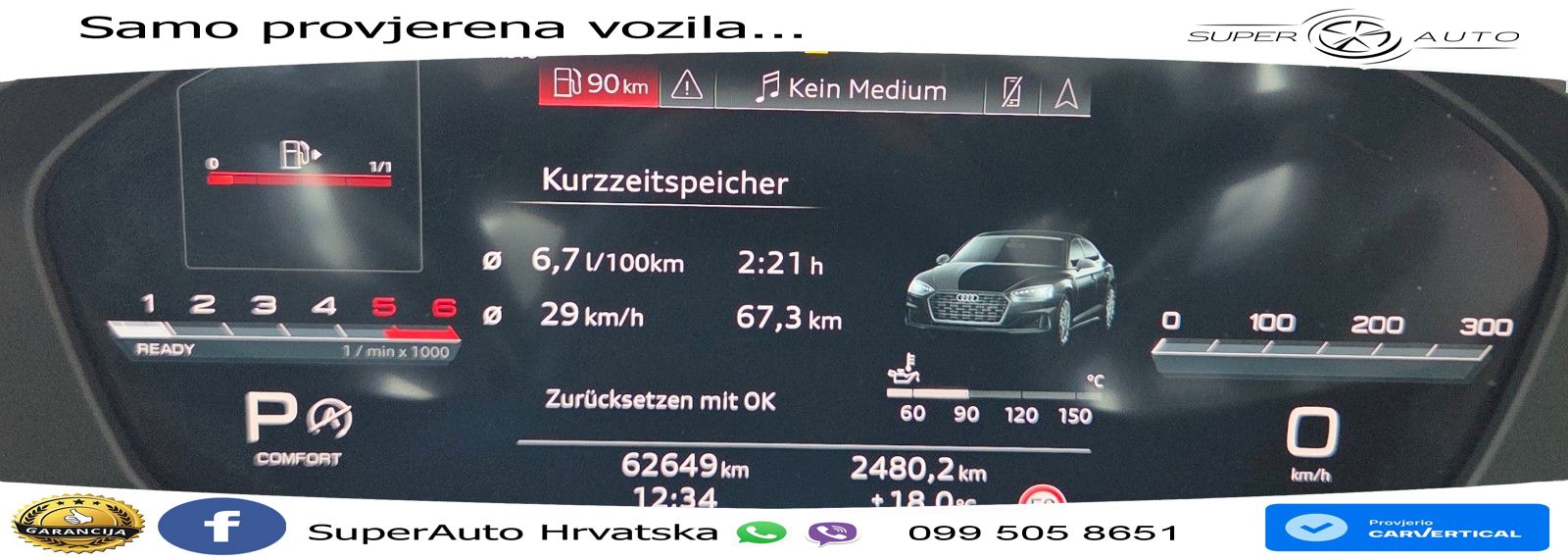 Audi A5 Sportback 40 TDI (204 KS) S tronic S line