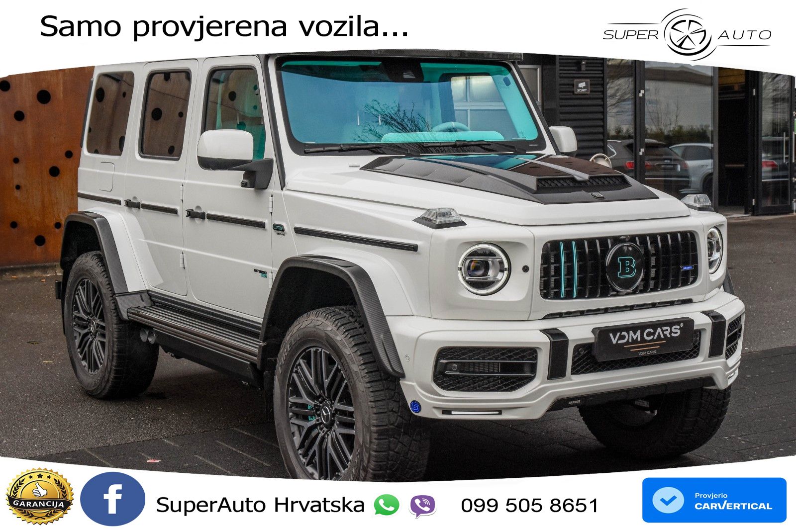 Mercedes AMG G 63 Long V8 (585 KS) 4MATIC 9G-TRONIC AMG SPEEDSHIFT PLUS Brabus