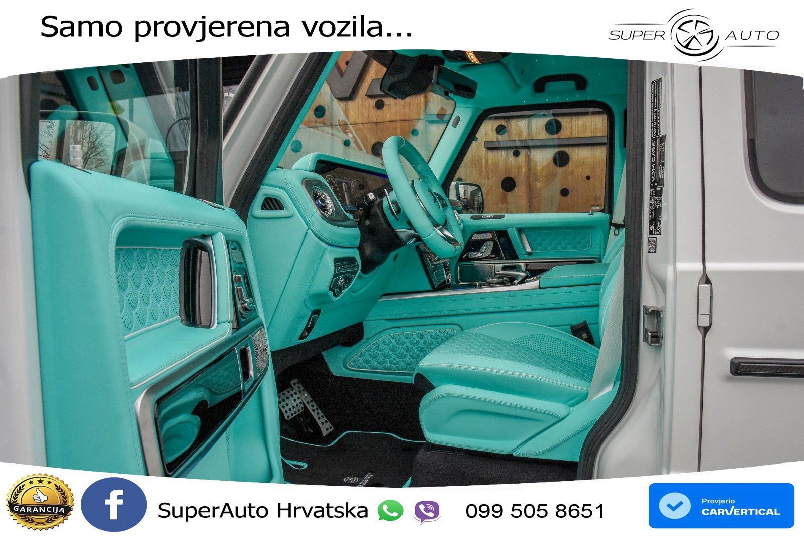 Mercedes AMG G 63 Long V8 (585 KS) 4MATIC 9G-TRONIC AMG SPEEDSHIFT PLUS Brabus