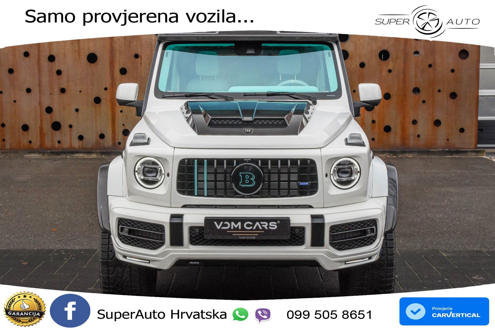 Mercedes AMG G 63 Long V8 (585 KS) 4MATIC 9G-TRONIC AMG SPEEDSHIFT PLUS Brabus
