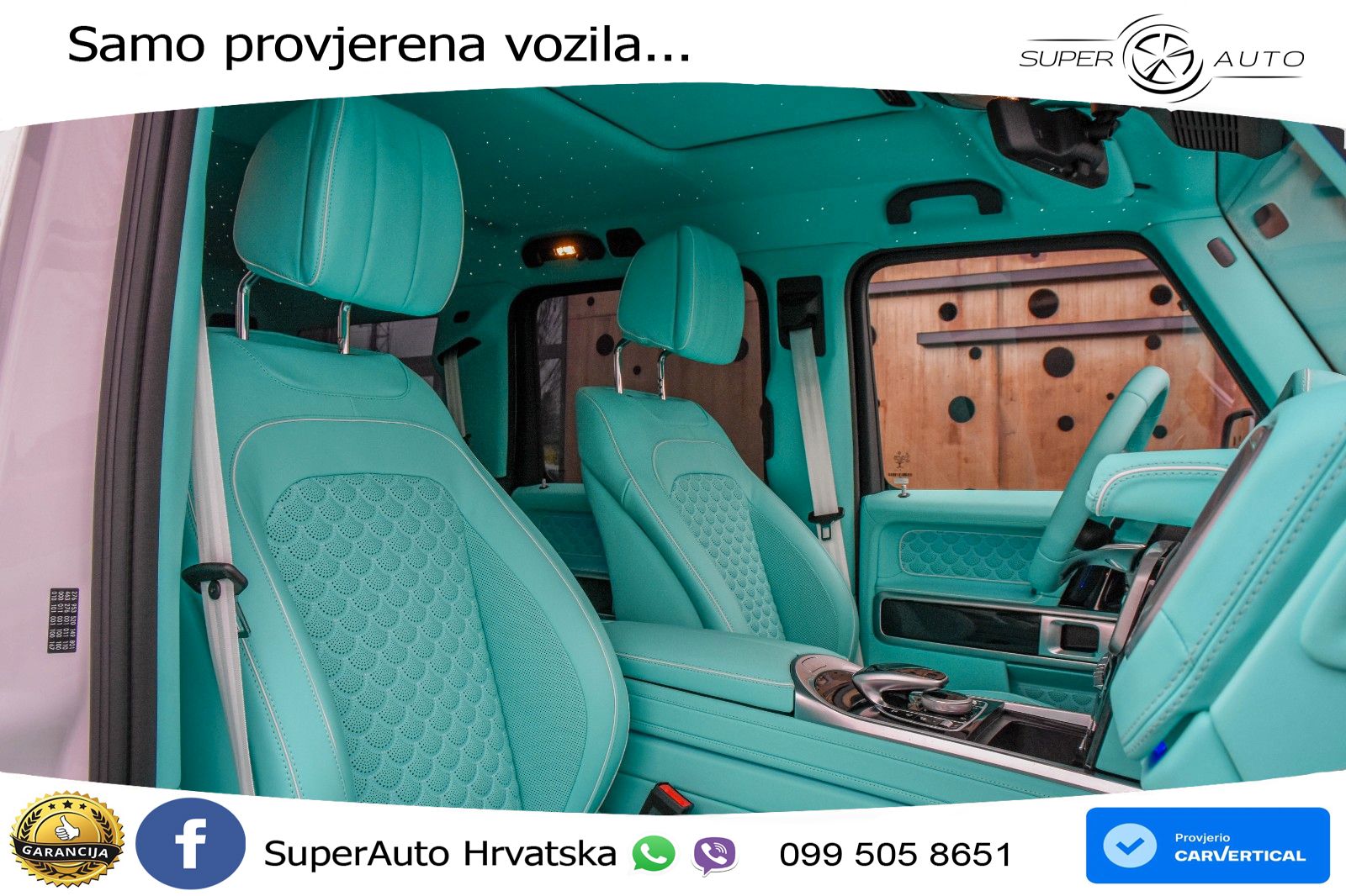 Mercedes AMG G 63 Long V8 (585 KS) 4MATIC 9G-TRONIC AMG SPEEDSHIFT PLUS Brabus