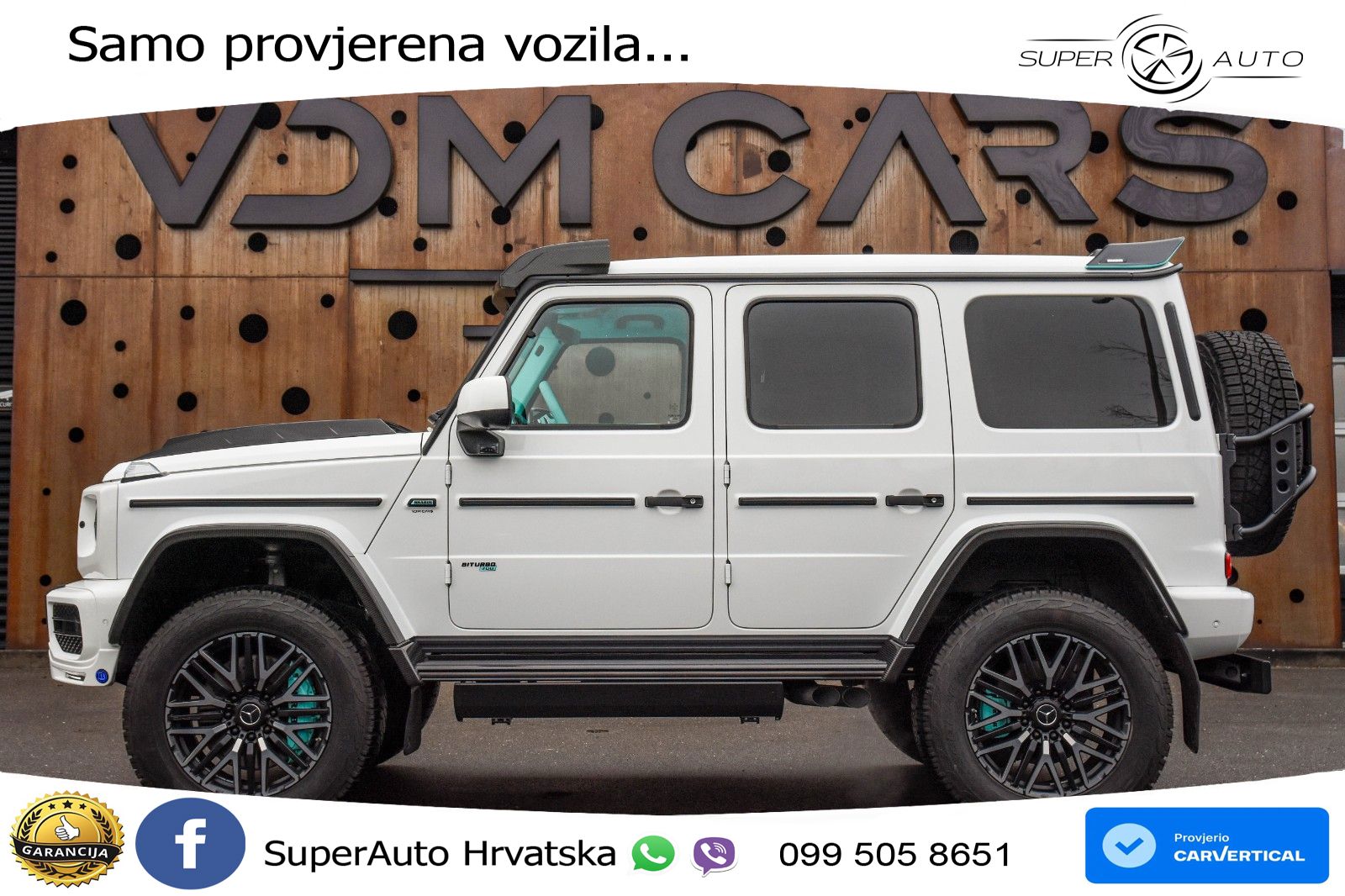 Mercedes AMG G 63 Long V8 (585 KS) 4MATIC 9G-TRONIC AMG SPEEDSHIFT PLUS Brabus
