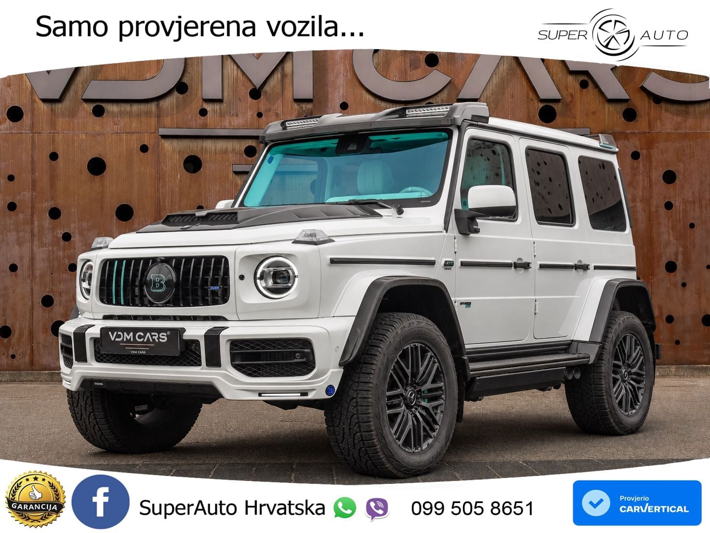 Mercedes AMG G 63 Long V8 (585 KS) 4MATIC 9G-TRONIC AMG SPEEDSHIFT PLUS Brabus