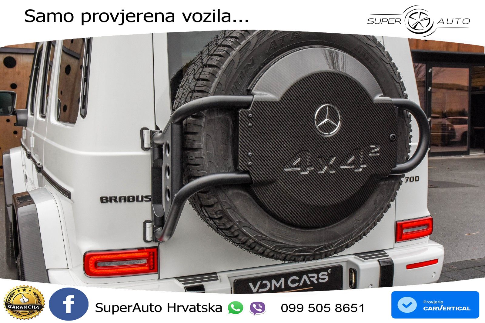 Mercedes AMG G 63 Long V8 (585 KS) 4MATIC 9G-TRONIC AMG SPEEDSHIFT PLUS Brabus