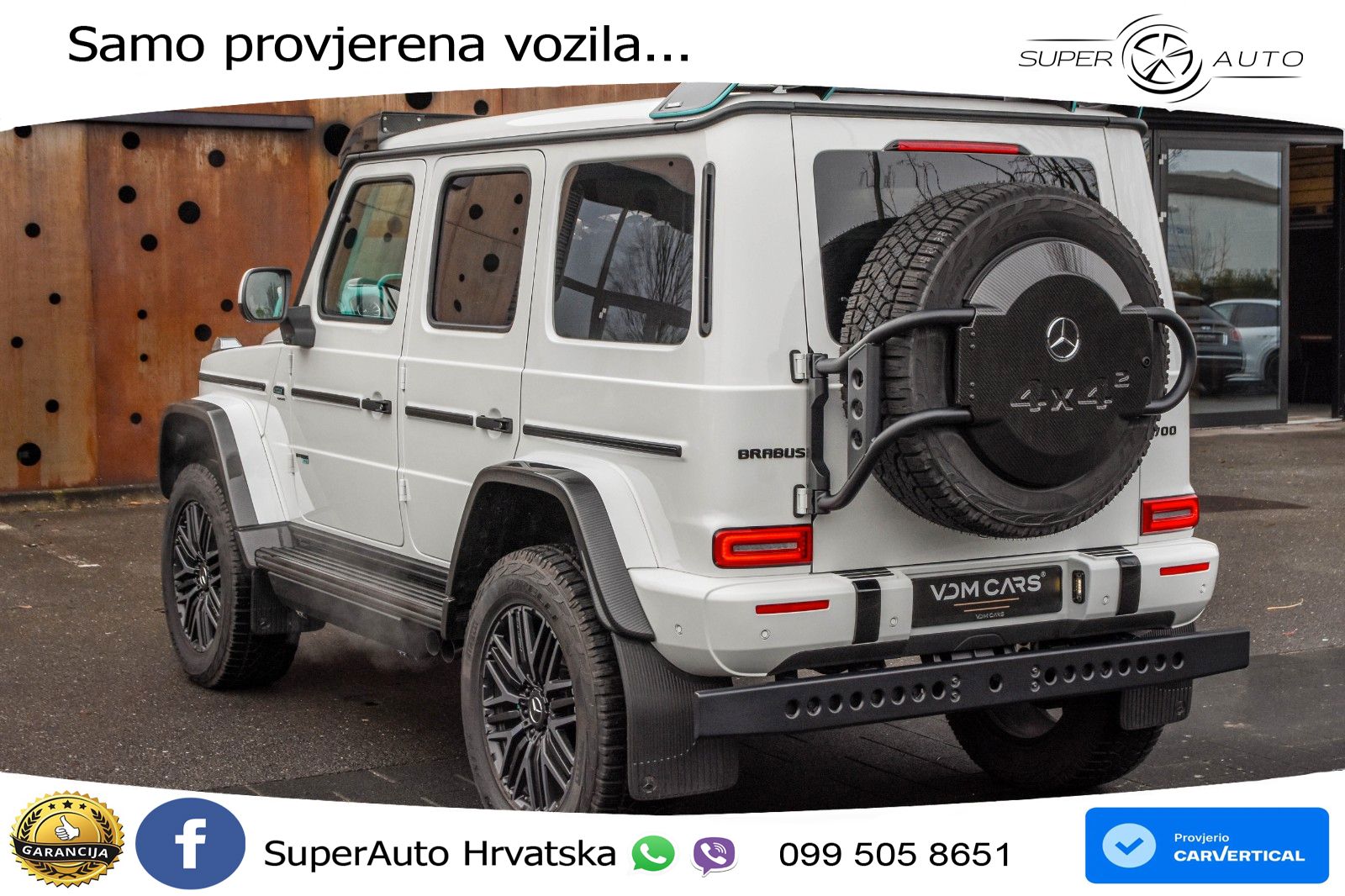 Mercedes AMG G 63 Long V8 (585 KS) 4MATIC 9G-TRONIC AMG SPEEDSHIFT PLUS Brabus