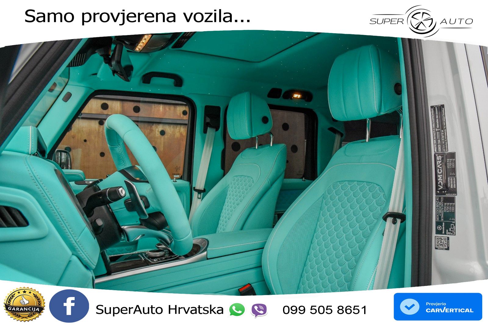 Mercedes AMG G 63 Long V8 (585 KS) 4MATIC 9G-TRONIC AMG SPEEDSHIFT PLUS Brabus