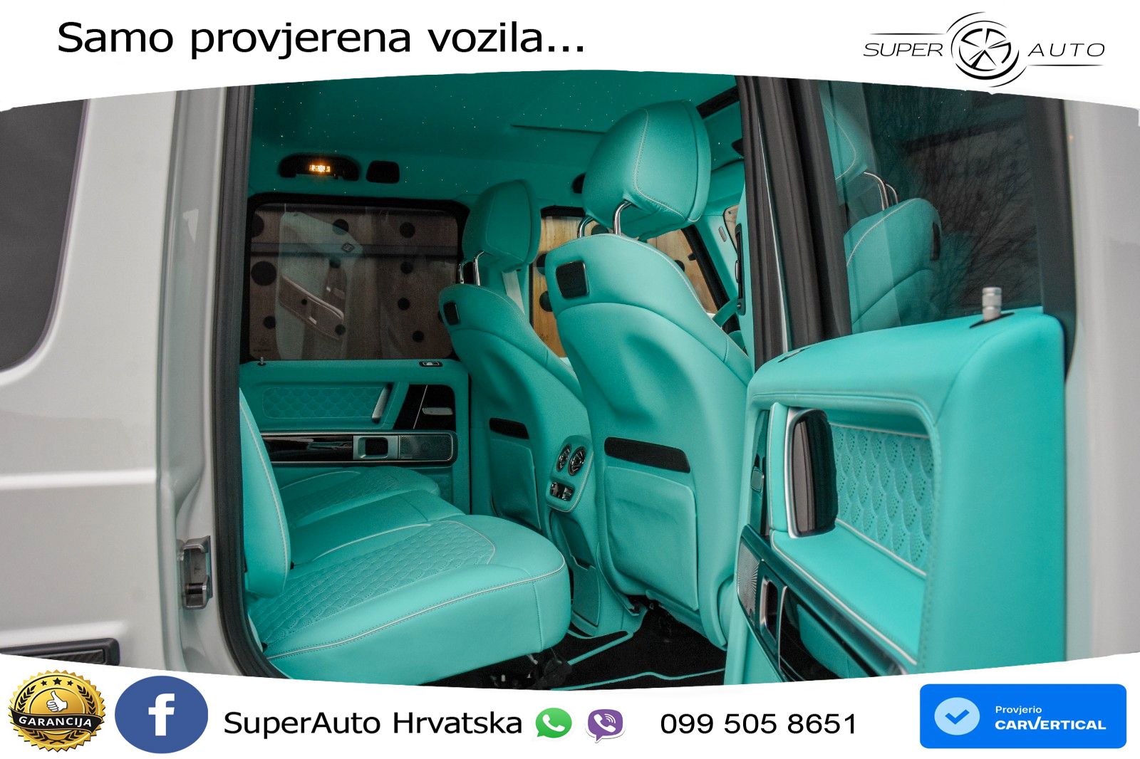 Mercedes AMG G 63 Long V8 (585 KS) 4MATIC 9G-TRONIC AMG SPEEDSHIFT PLUS Brabus
