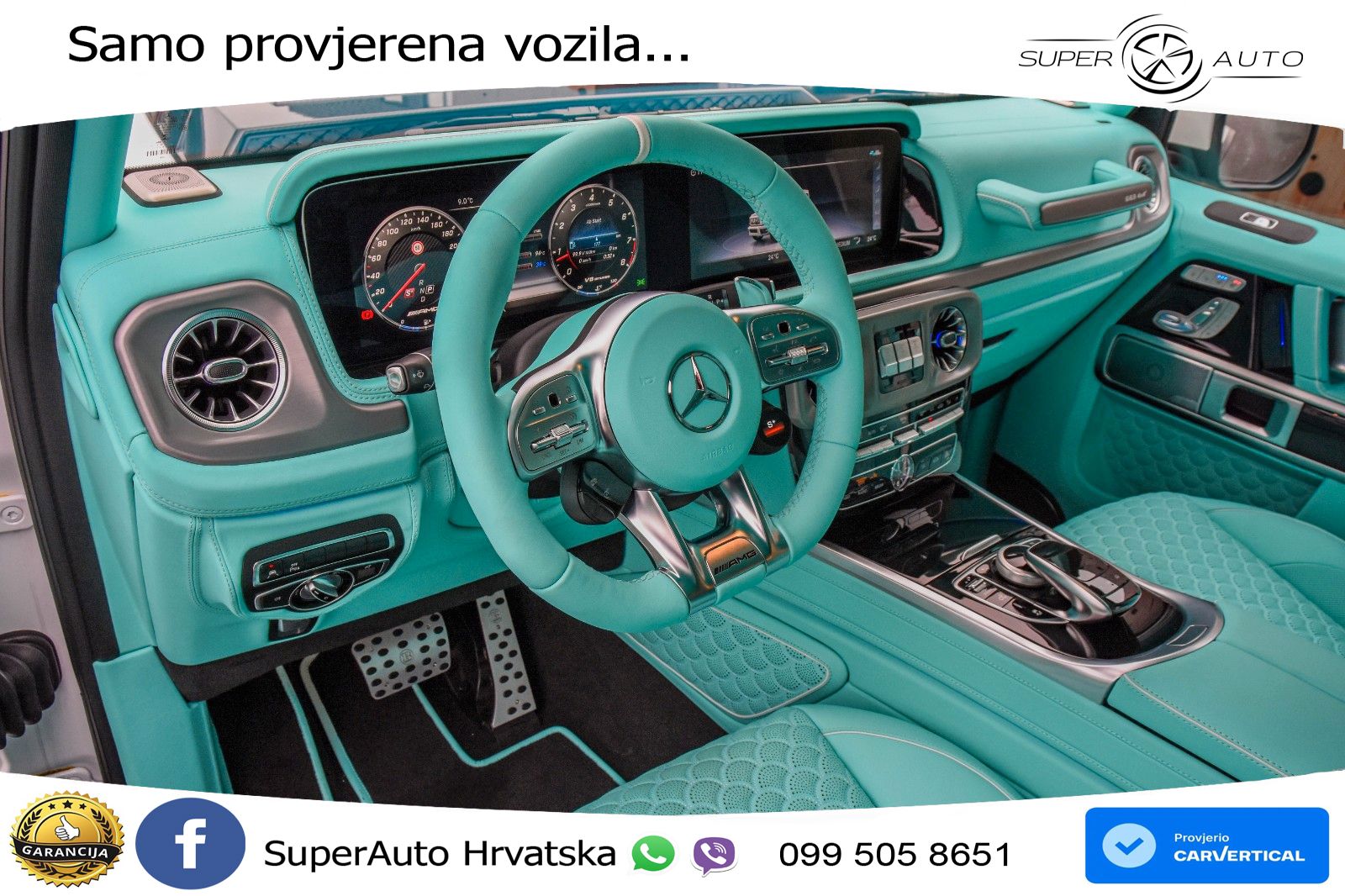 Mercedes AMG G 63 Long V8 (585 KS) 4MATIC 9G-TRONIC AMG SPEEDSHIFT PLUS Brabus