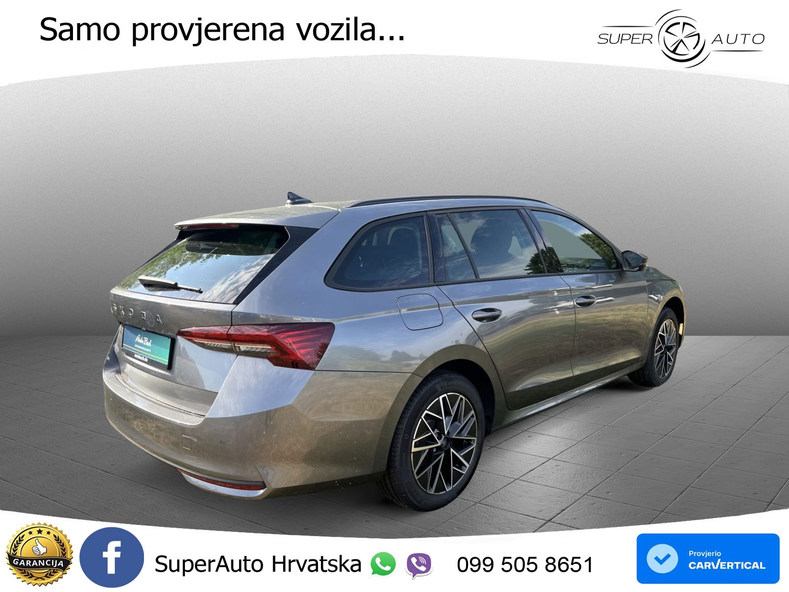 Škoda Octavia Combi 2.0 TDI (150 KS) DSG LED+GR SJED+ACC