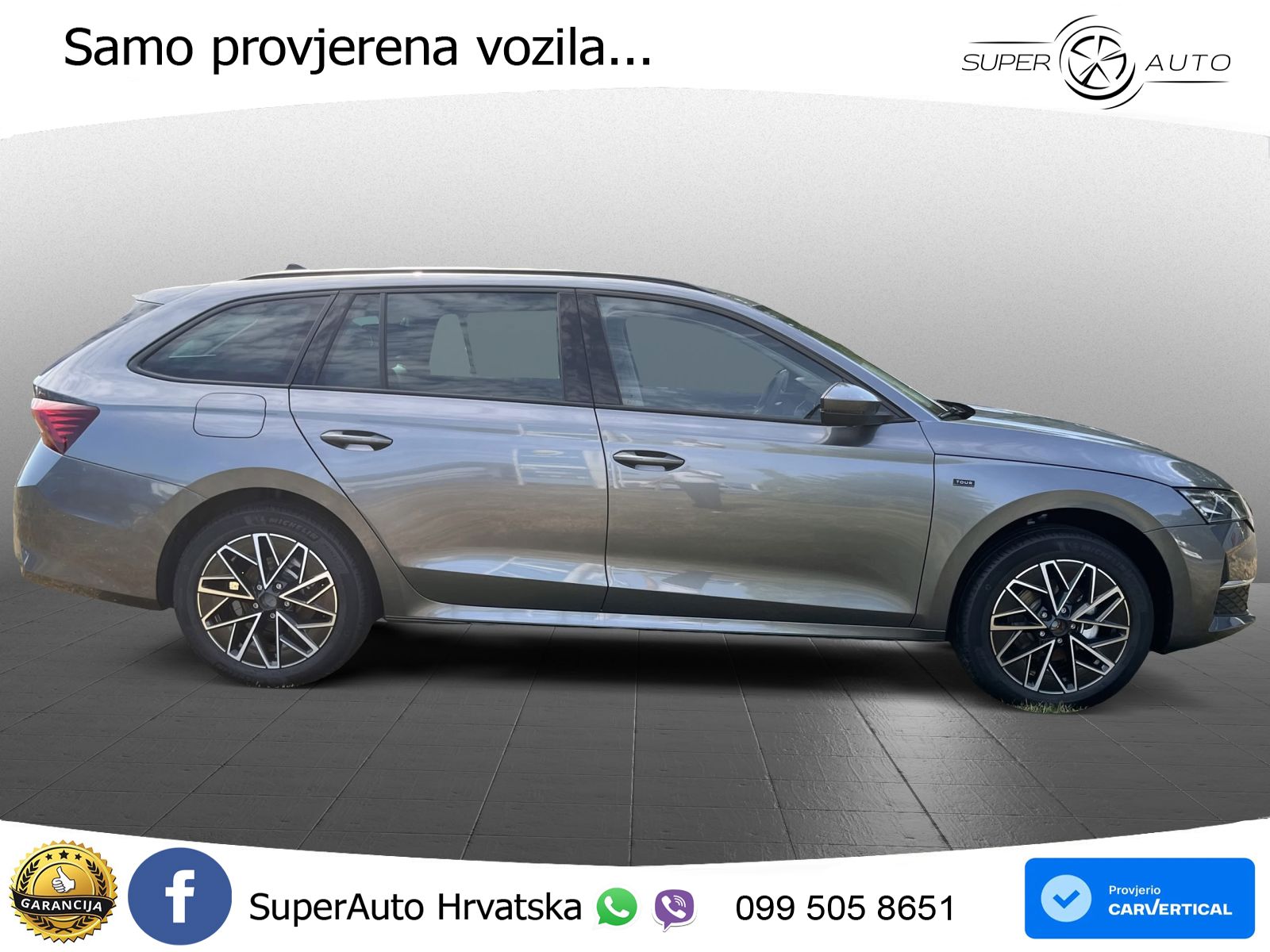 Škoda Octavia Combi 2.0 TDI (150 KS) DSG LED+GR SJED+ACC