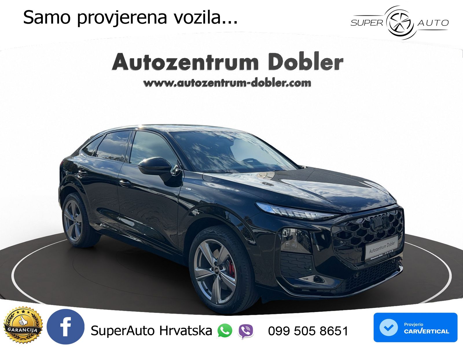 Audi Q3 Sportback 2.0 TDI (150 KS) S tronic S line LED+GR SJED+ACC