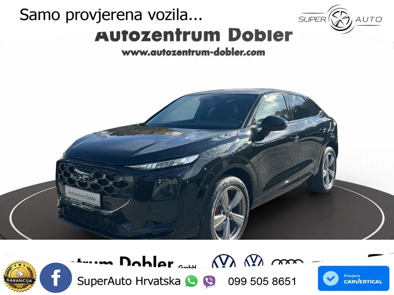 Audi Q3 Sportback 2.0 TDI (150 KS) S tronic S line LED+GR SJED+ACC