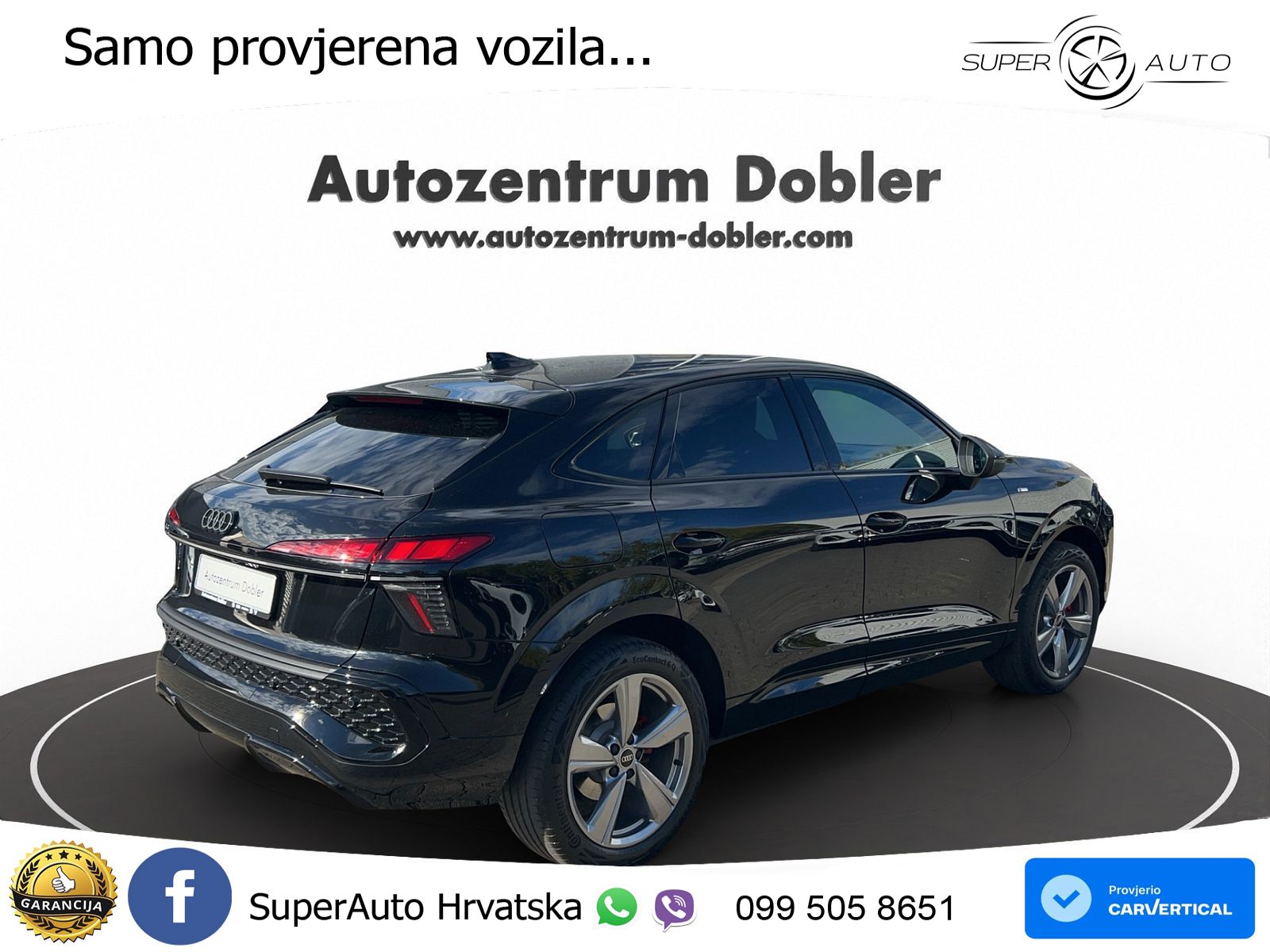 Audi Q3 Sportback 2.0 TDI (150 KS) S tronic S line LED+GR SJED+ACC