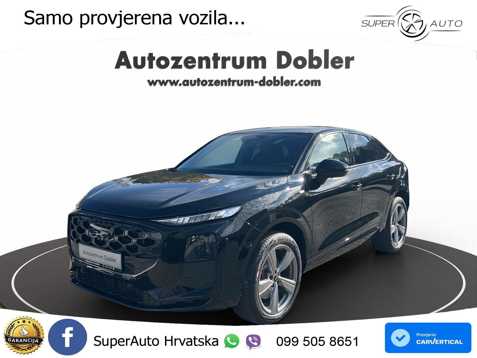 Audi Q3 Sportback 2.0 TDI (150 KS) S tronic S line LED+GR SJED+ACC