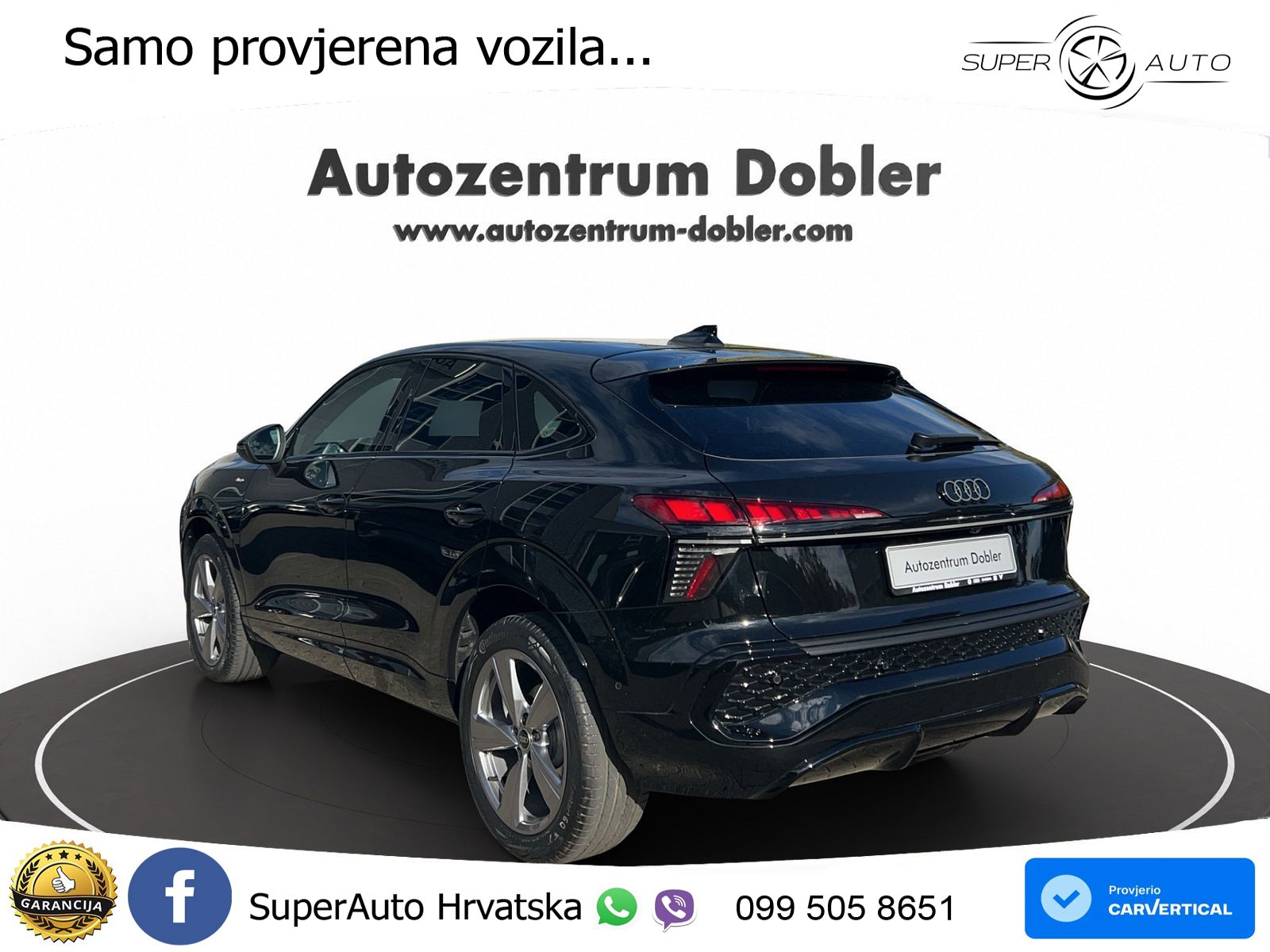 Audi Q3 Sportback 2.0 TDI (150 KS) S tronic S line LED+GR SJED+ACC