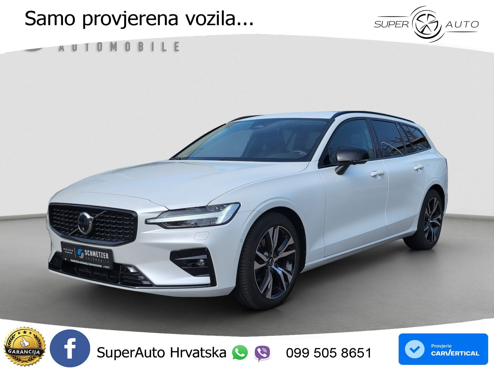 Volvo V60 2.0 B4 Benzin DCT LED+GR SJED+ACC