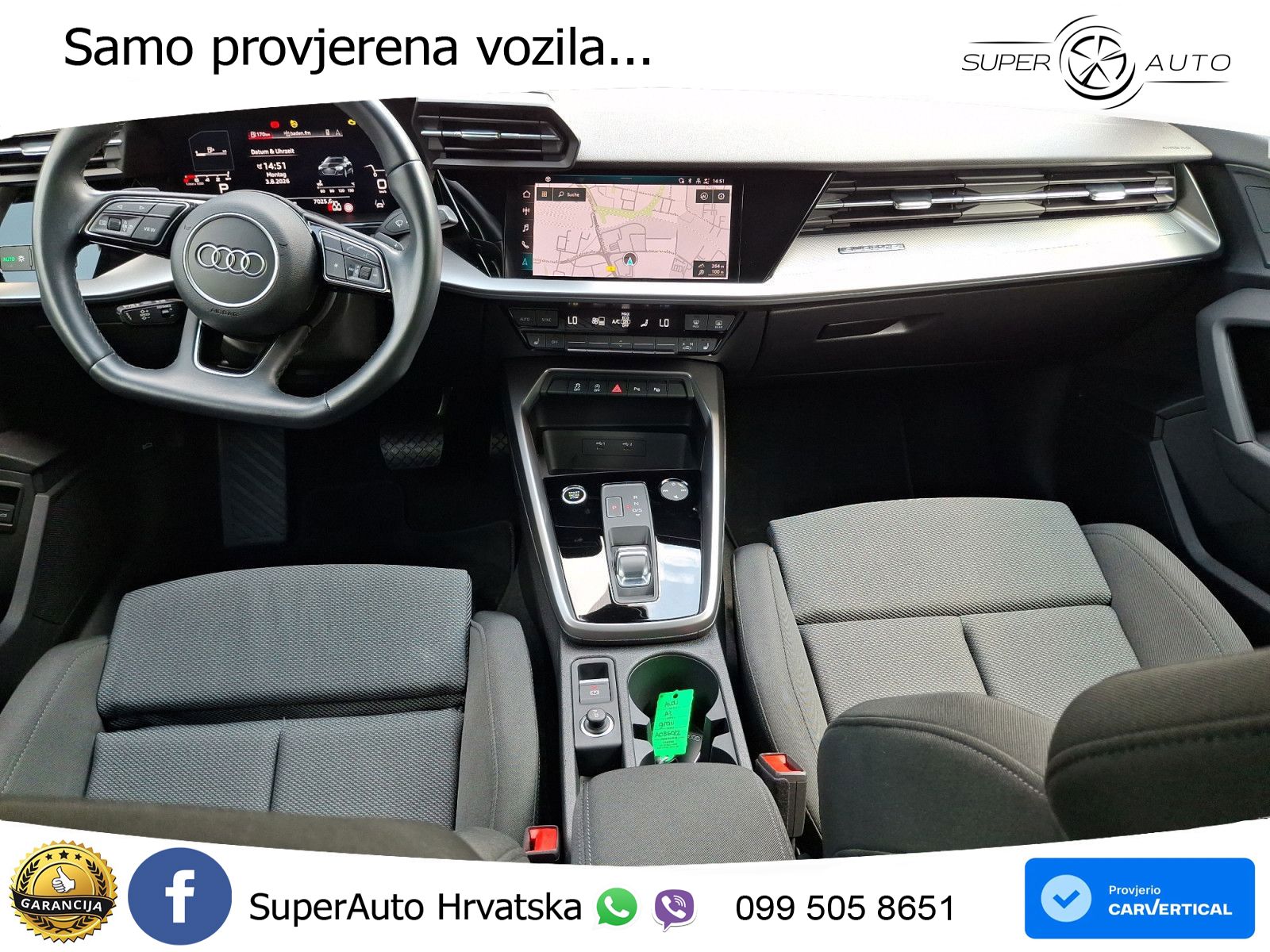 Audi A3 40 TFSI (190 KS) quattro S tronic S line LED+GR SJED+ACC