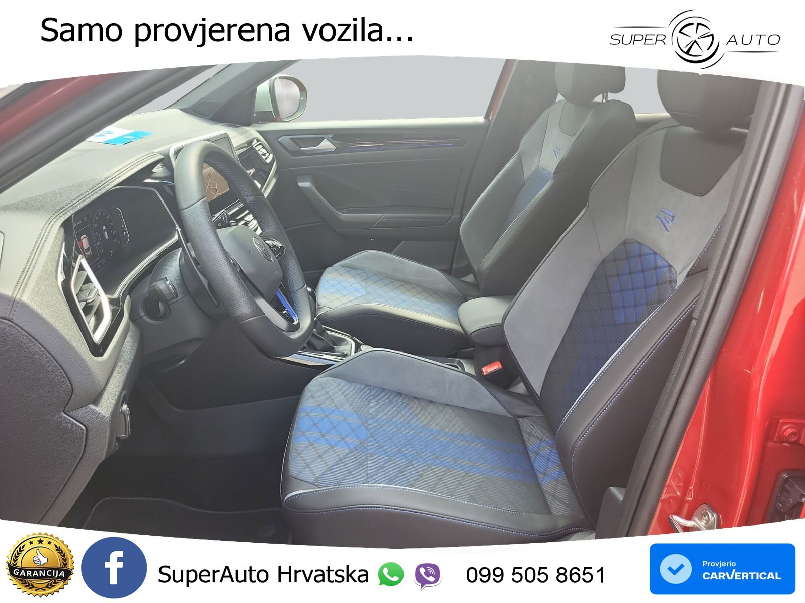 Volkswagen T-Roc R 2.0 TSI (300 KS) OPF 4M DSG MATRIX+GR SJED+KAM