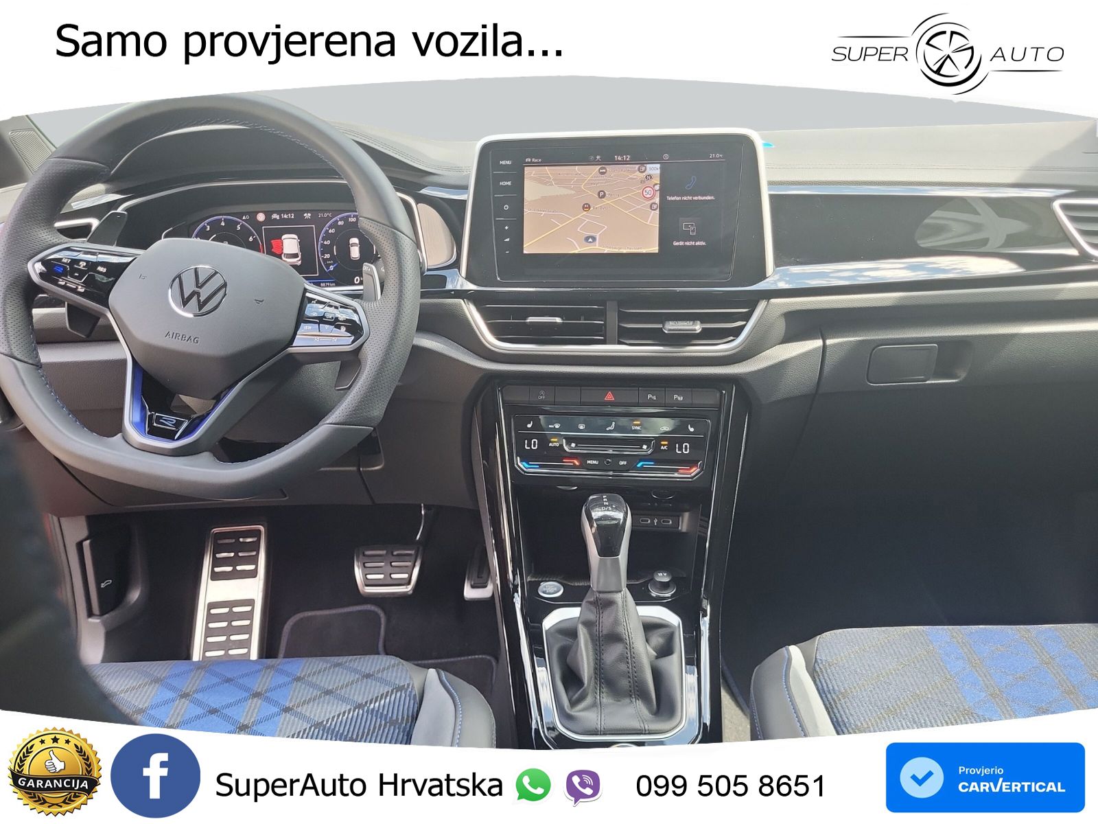 Volkswagen T-Roc R 2.0 TSI (300 KS) OPF 4M DSG MATRIX+GR SJED+KAM