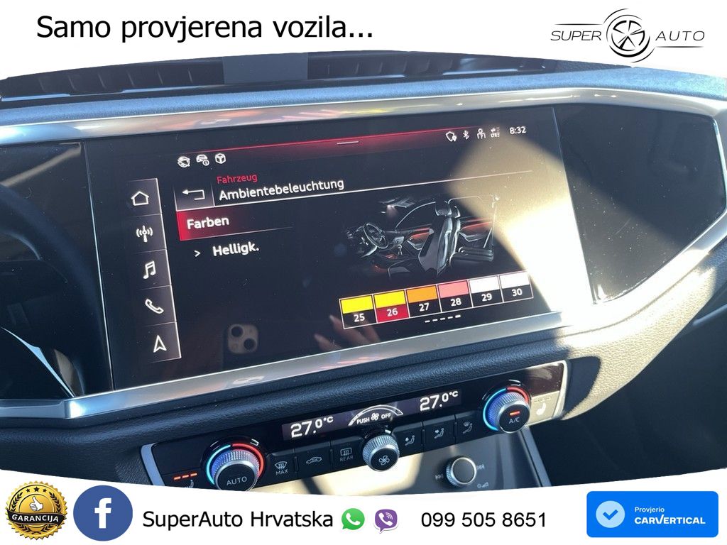 Audi Q3 35 TFSI (150 KS) S tronic advanced LED+GR SJED+ACC