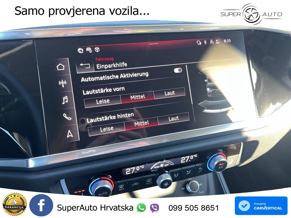 Audi Q3 35 TFSI (150 KS) S tronic advanced LED+GR SJED+ACC