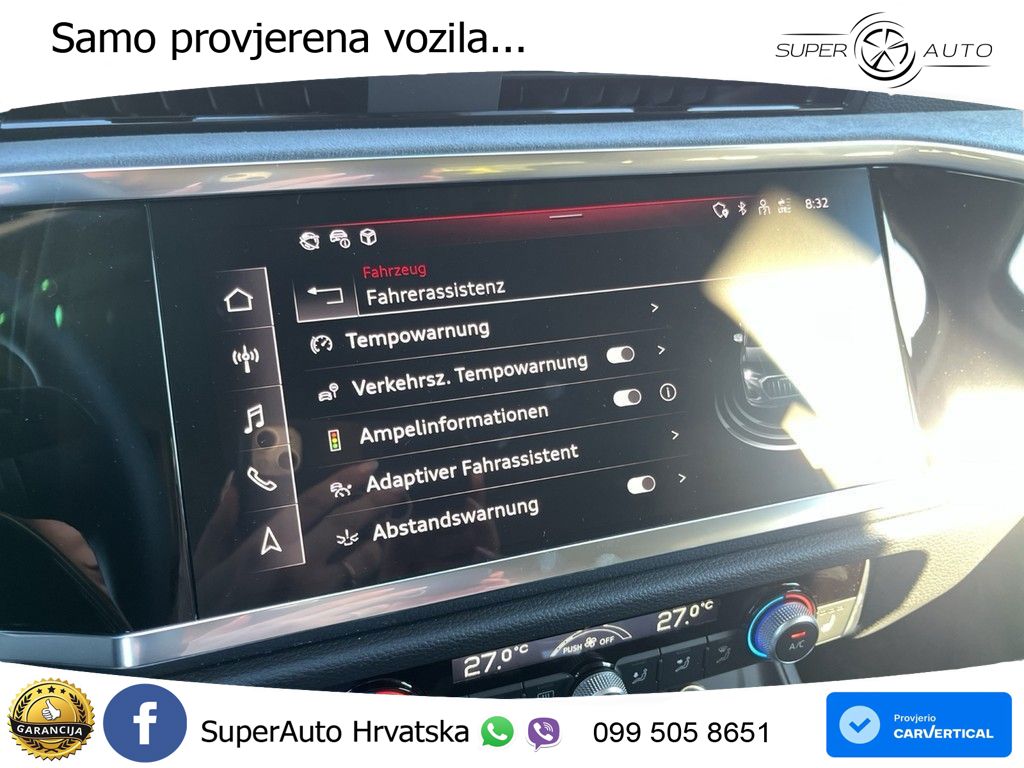 Audi Q3 35 TFSI (150 KS) S tronic advanced LED+GR SJED+ACC