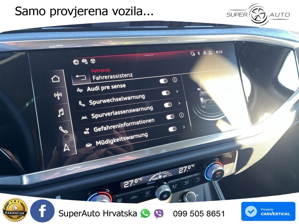 Audi Q3 35 TFSI (150 KS) S tronic advanced LED+GR SJED+ACC