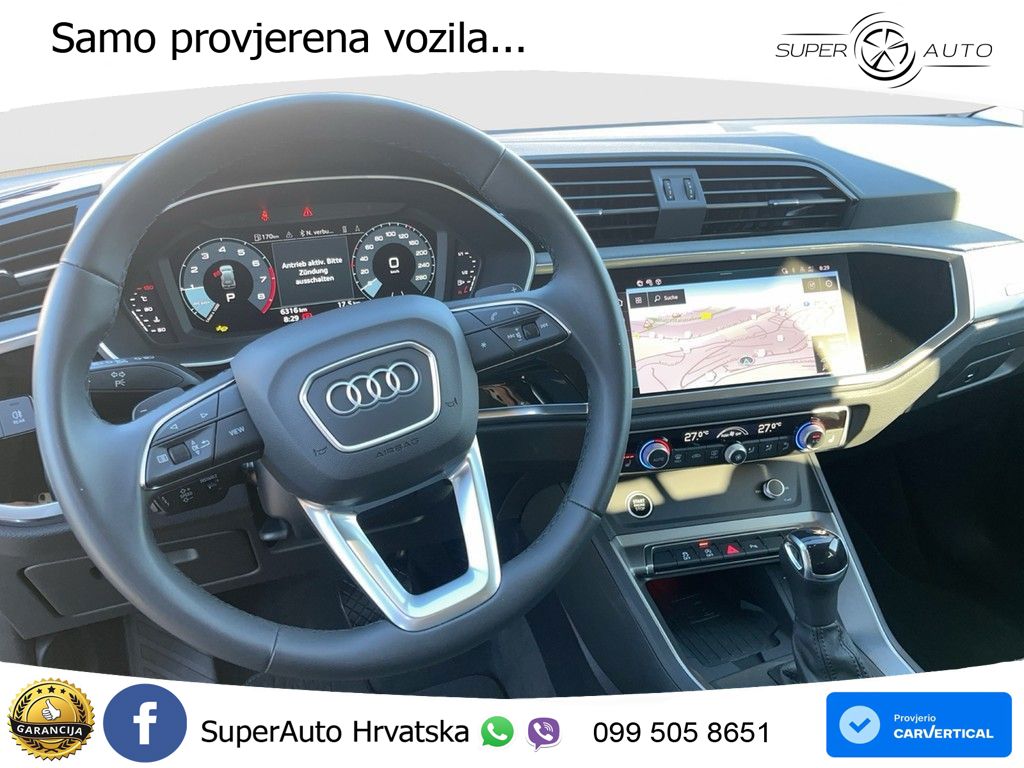 Audi Q3 35 TFSI (150 KS) S tronic advanced LED+GR SJED+ACC