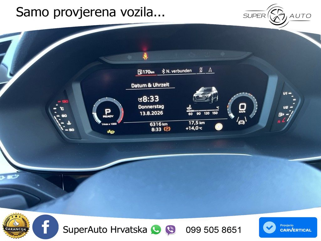 Audi Q3 35 TFSI (150 KS) S tronic advanced LED+GR SJED+ACC