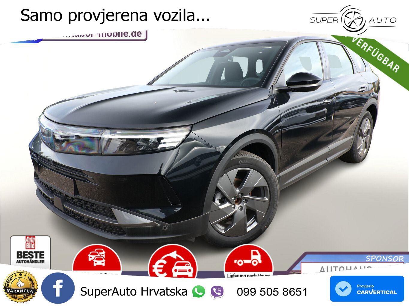 Opel Grandland 1.2 Turbo (145 KS) Hybrid eDCT LED+ACC