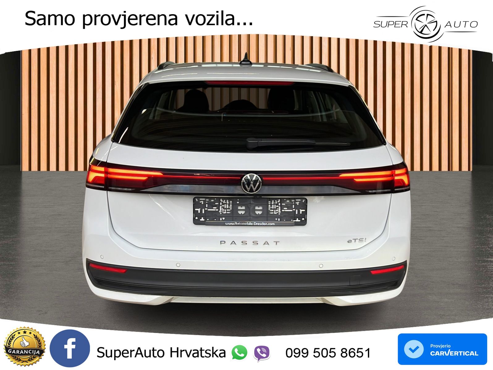 Volkswagen Passat Variant 1.5 eTSI (150 KS) DSG LED+GR SJED+ACC