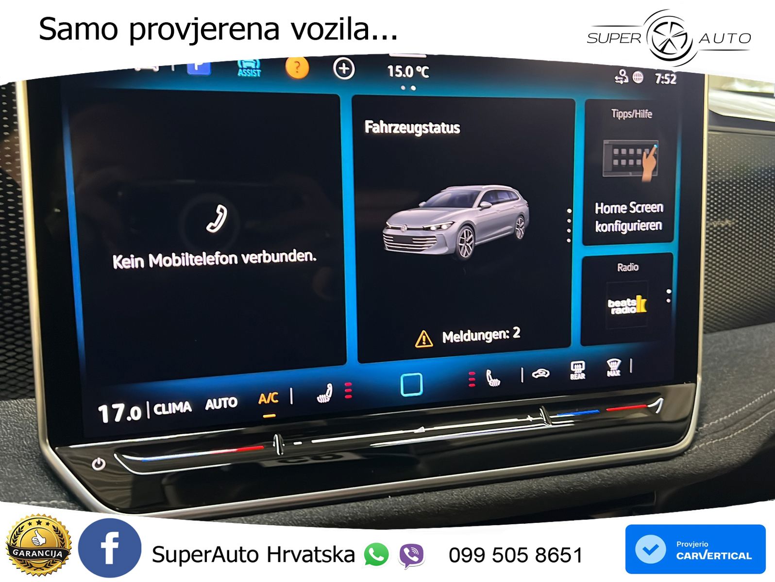 Volkswagen Passat Variant 1.5 eTSI (150 KS) DSG LED+GR SJED+ACC