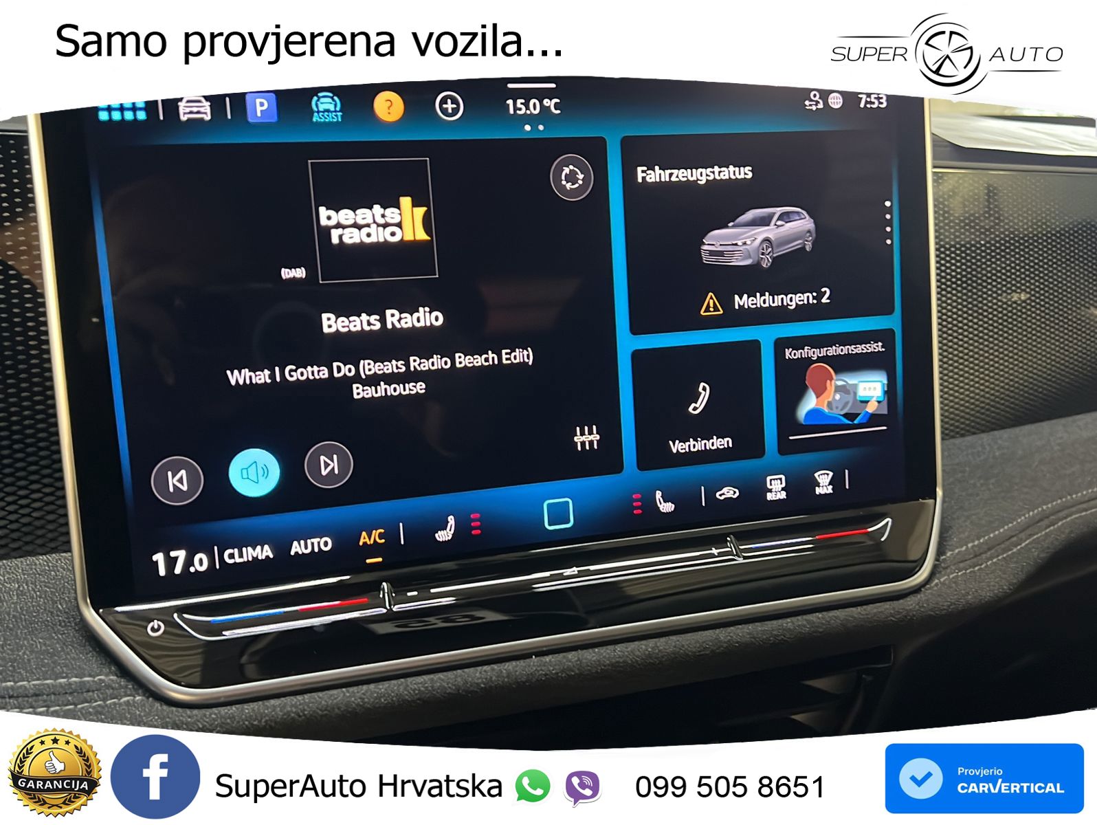 Volkswagen Passat Variant 1.5 eTSI (150 KS) DSG LED+GR SJED+ACC