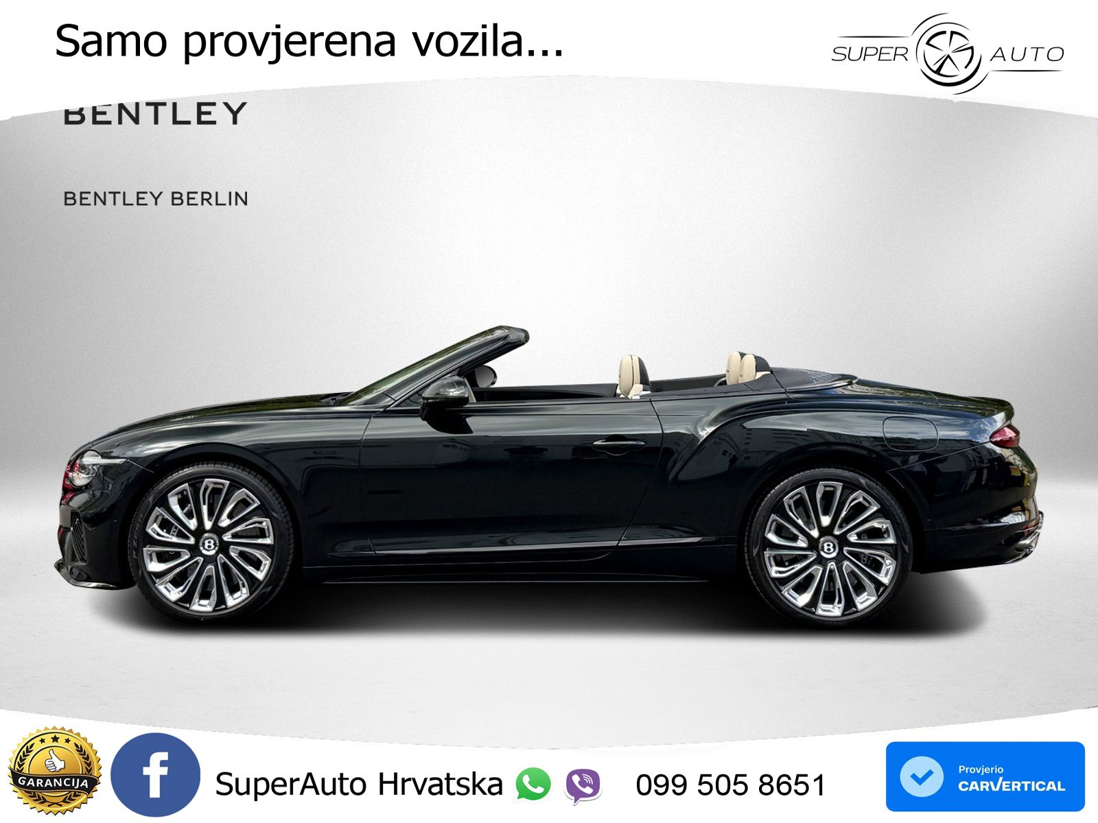 Bentley Continental GTC IV 4.0 V8 TFSi (782 KS) AWD DCT LED+GR SJED+ACC