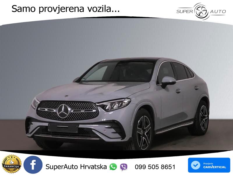 Mercedes GLC Coupe 450d (367 KS) 4MATIC 9G-TRONIC AMG LED+GR SJED+ACC