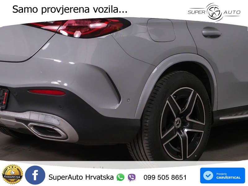Mercedes GLC Coupe 450d (367 KS) 4MATIC 9G-TRONIC AMG LED+GR SJED+ACC