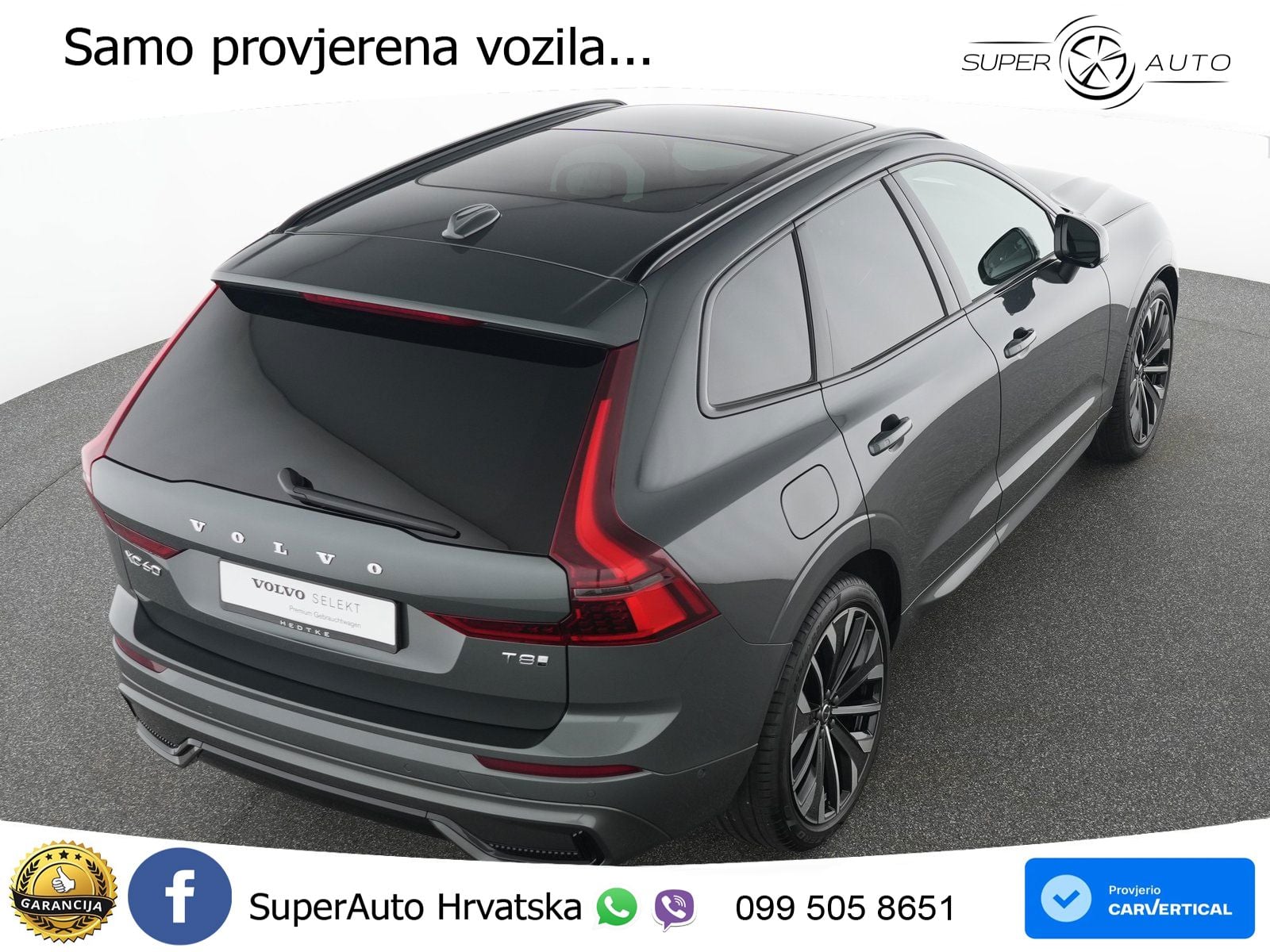 Volvo XC60 T8 AWD Geartronic ACC+HEAD+4xGR SJED+360+PANO